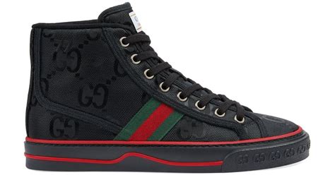 black gucci sneakers vintage|Gucci 1977 women sneakers.